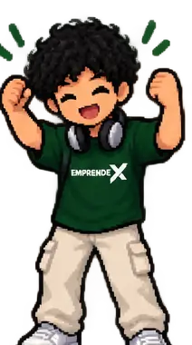 Pablo celebrando con los brazos arriba